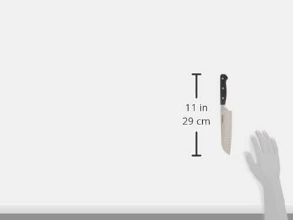 Cuisinart C77TR-7SAN Triple Rivet Collection 7" Santoku Knife, Black