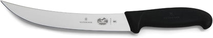 Victorinox Fibrox 8-Inch Curved Breaking Knife - Pro Butcher Slicing Knife