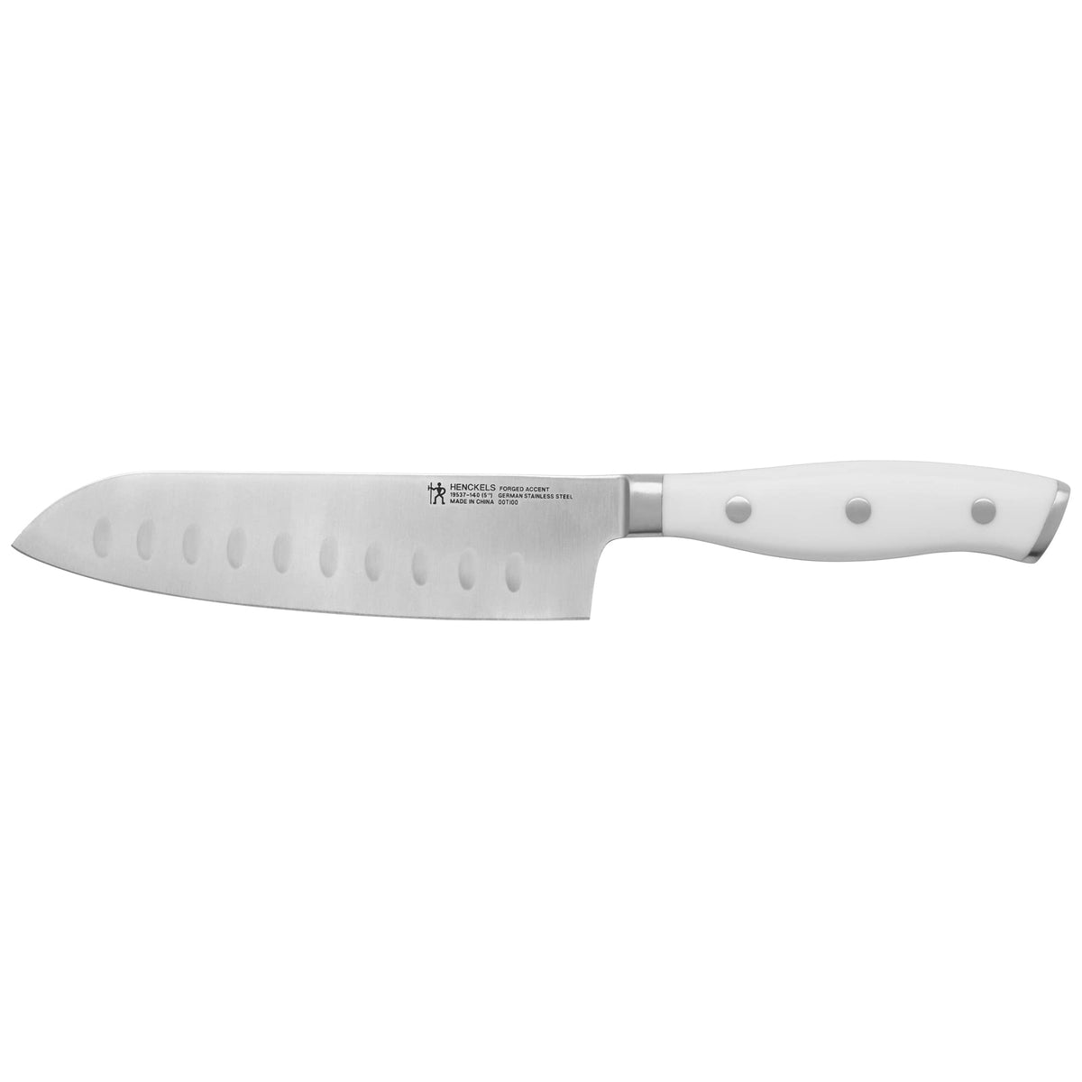 HENCKELS Forged Accent Razor-Sharp 2-pc Knife Set, Santoku Knife 5 Inch, Santoku Knife 7 Inch, German Engineered Informed by 100+ Years of Mastery,Black