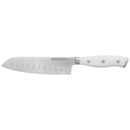 HENCKELS Forged Accent Razor-Sharp 2-pc Knife Set, Santoku Knife 5 Inch, Santoku Knife 7 Inch, German Engineered Informed by 100+ Years of Mastery,Black