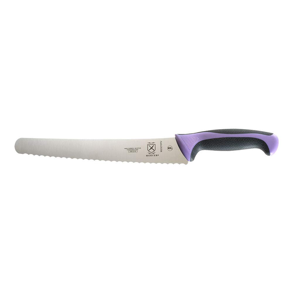 Mercer Culinary Millennia Colors 6-Inch Curved Boning Knife, Blue
