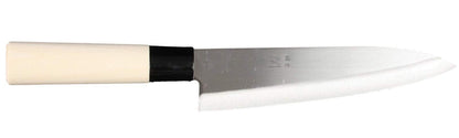 Japanese Paring Knife 4-Inch, High Carbon Stainless Steel Fruit Knife with Wooden Handle and Sheath, Small Utility Kitchen Knife for Peeling, Coring, Mincing, Made in Japan