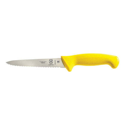 Mercer Culinary Millennia Colors 6-Inch Curved Boning Knife, Blue