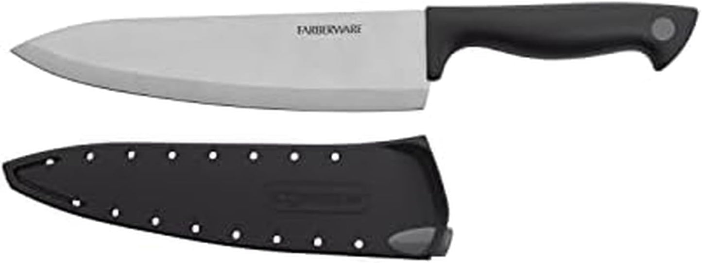 Farberware EdgeKeeper 5-Inch Santoku Knife with Sharpening Cover