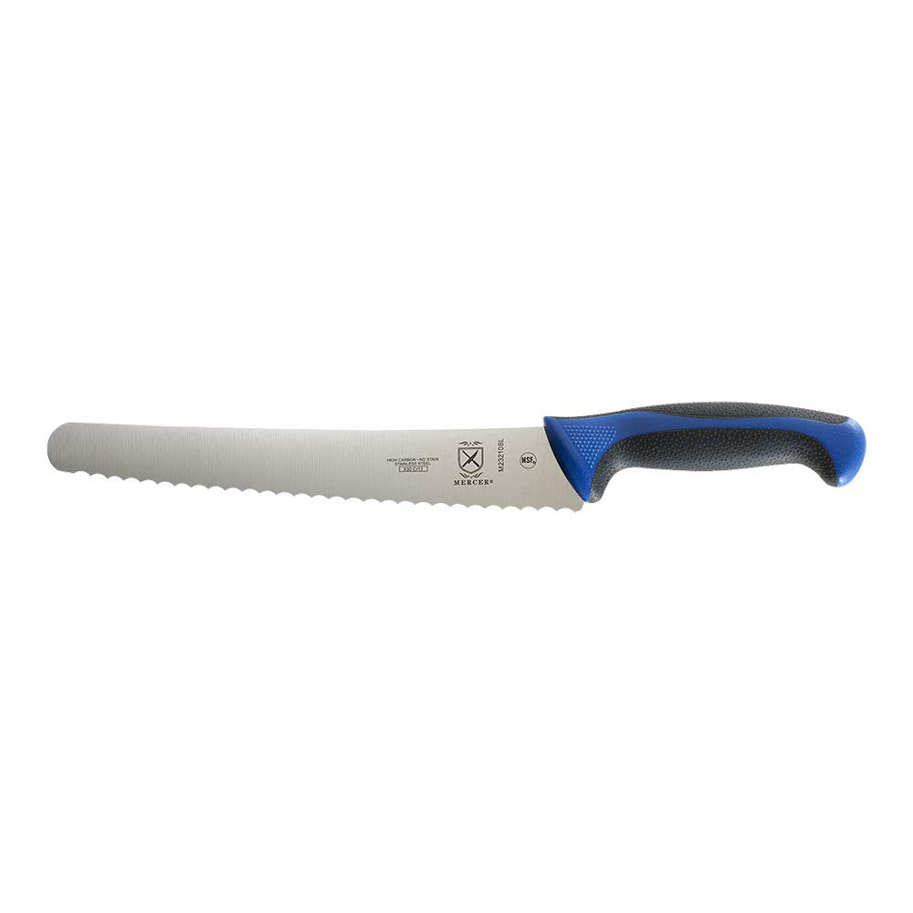 Mercer Culinary Millennia Colors 6-Inch Curved Boning Knife, Blue