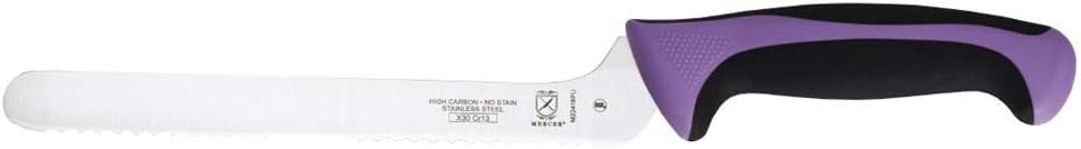 Mercer Culinary Millennia Colors 6-Inch Curved Boning Knife, Blue
