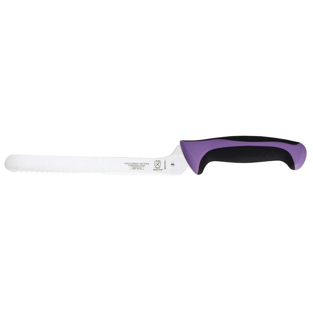 Mercer Culinary Millennia Colors 6-Inch Curved Boning Knife, Blue
