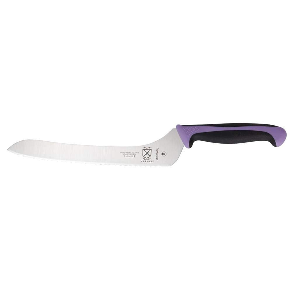 Mercer Culinary Millennia Colors 6-Inch Curved Boning Knife, Blue