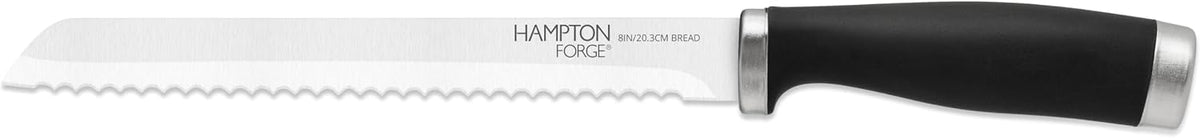 Hampton Forge Epicure 8 Inch Stainless Steel Bread Knife