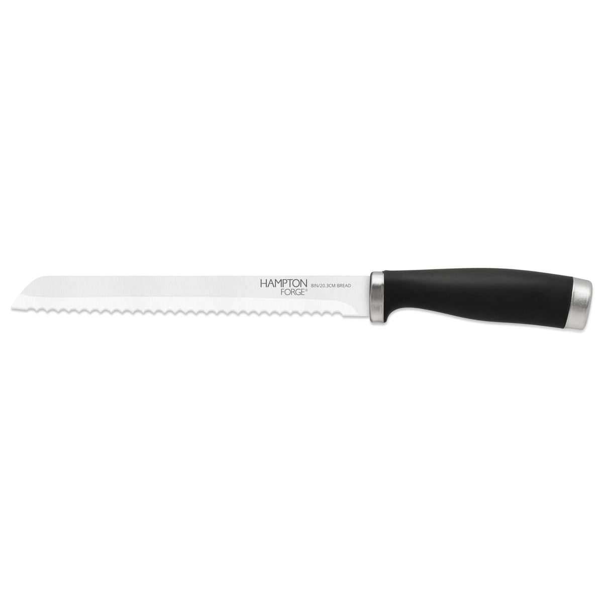 Hampton Forge Epicure 8 Inch Stainless Steel Bread Knife