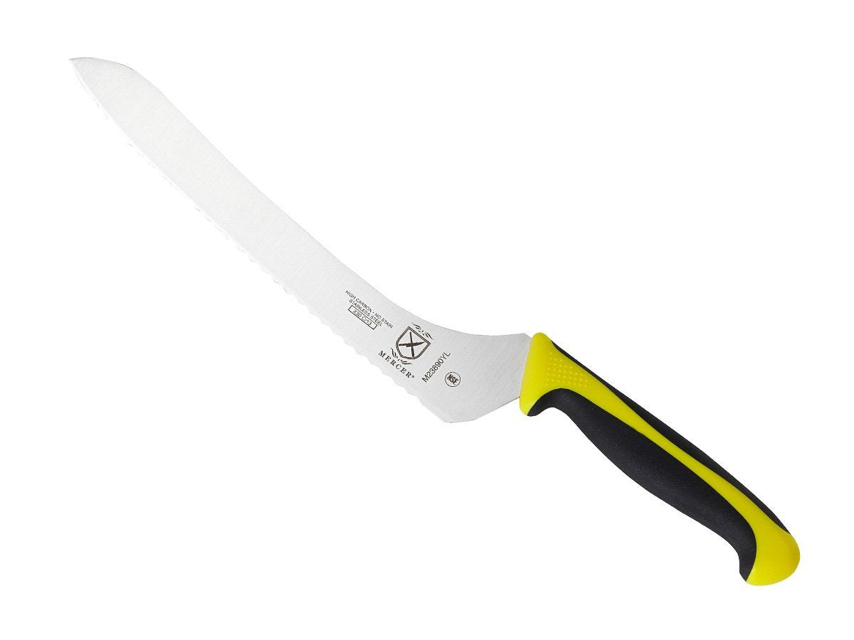 Mercer Culinary Millennia Colors 6-Inch Curved Boning Knife, Blue