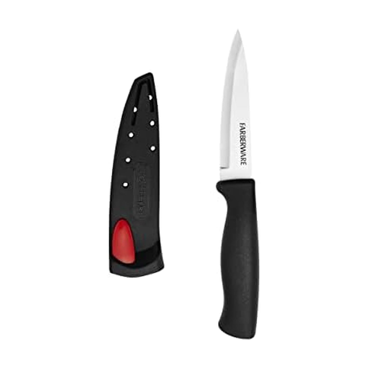 Farberware EdgeKeeper 5-Inch Santoku Knife with Sharpening Cover