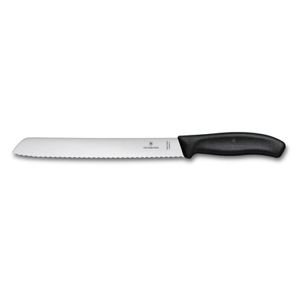 Victorinox Swiss Classic 7 Inch Santoku knife, Granton Blade, Black