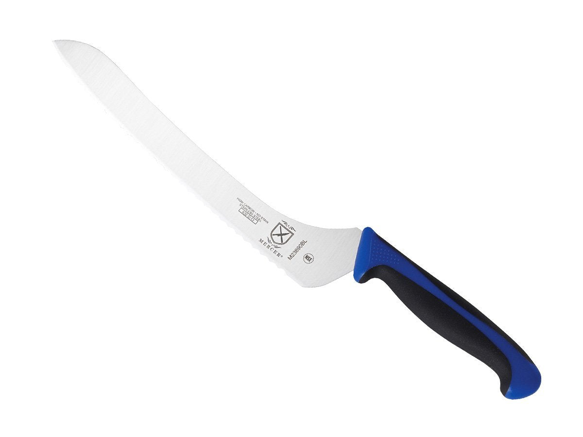 Mercer Culinary Millennia Colors 6-Inch Curved Boning Knife, Blue