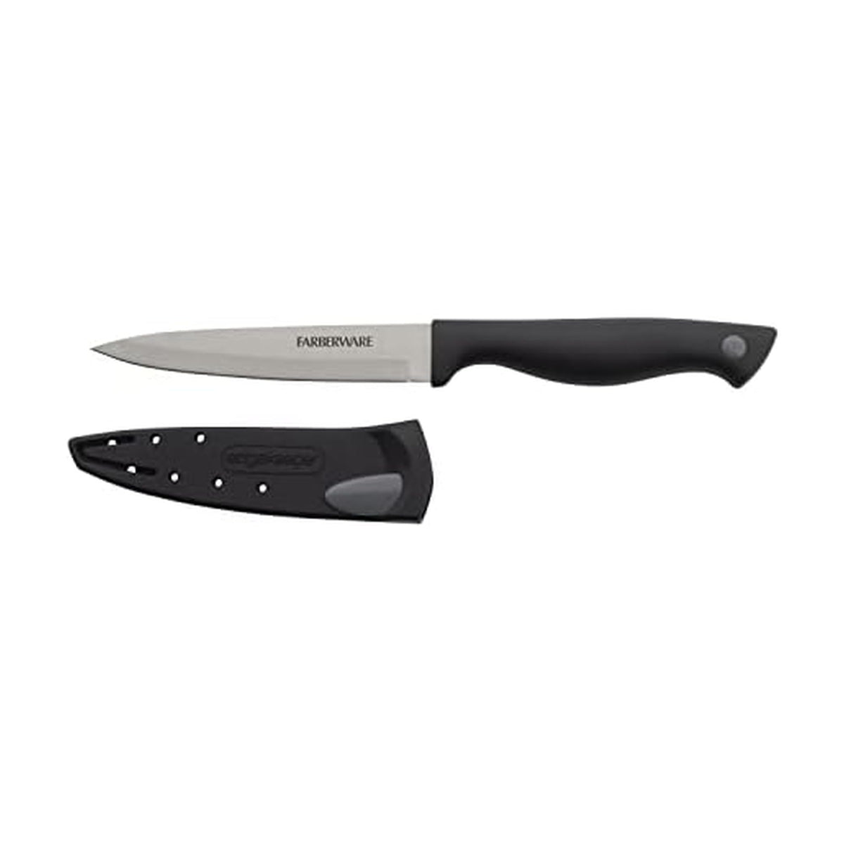 Farberware EdgeKeeper 5-Inch Santoku Knife with Sharpening Cover