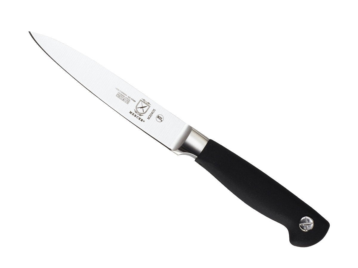 Mercer Culinary M20707 Genesis 7-Inch Santoku Knife,Black