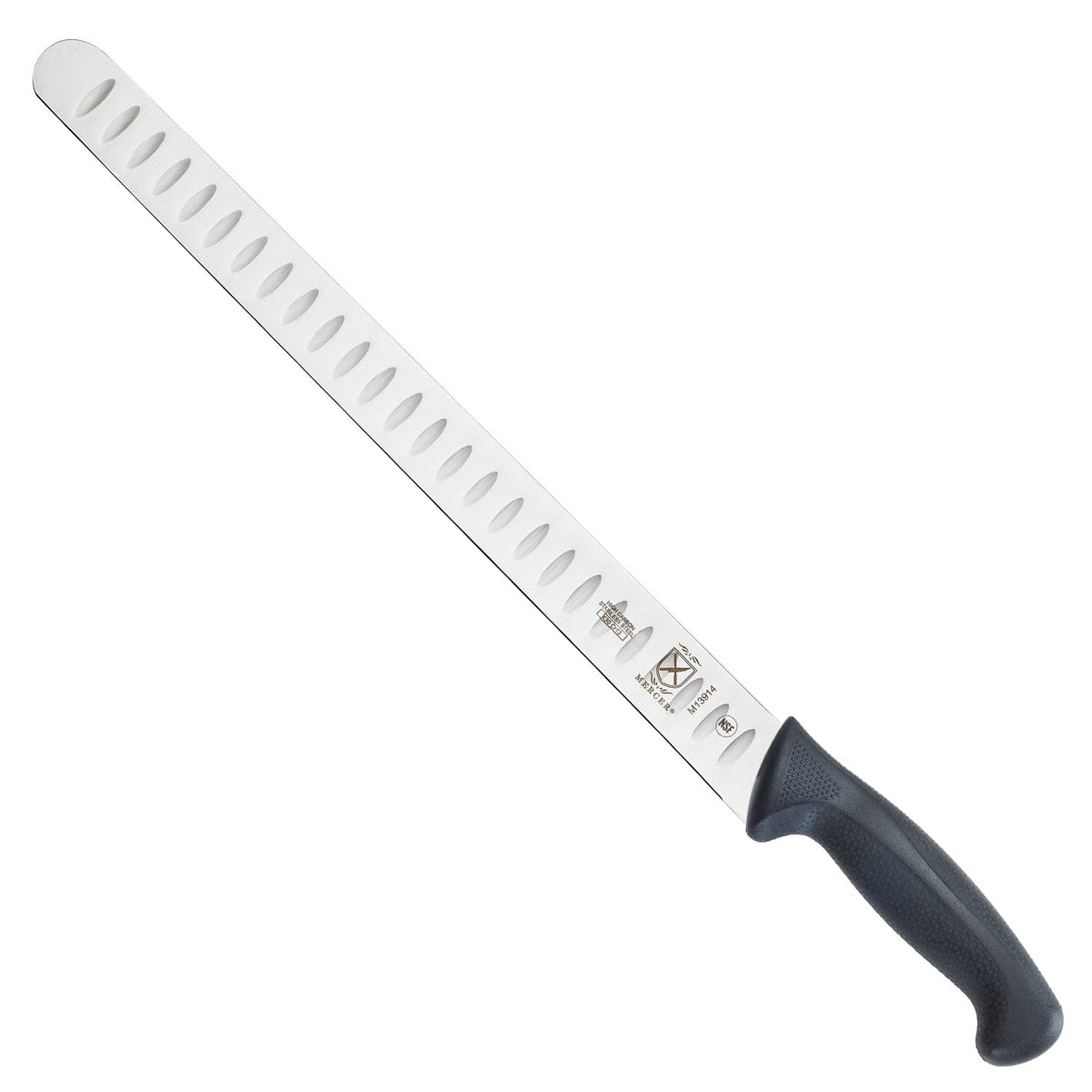 Mercer Culinary M23820 Millennia Black Handle, 6-Inch Curved, Boning Knife