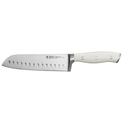 HENCKELS Forged Accent Razor-Sharp 2-pc Knife Set, Santoku Knife 5 Inch, Santoku Knife 7 Inch, German Engineered Informed by 100+ Years of Mastery,Black