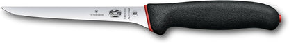 Victorinox Fibrox 6 Inch Flexible Boning Knife, Straight Blade, Black