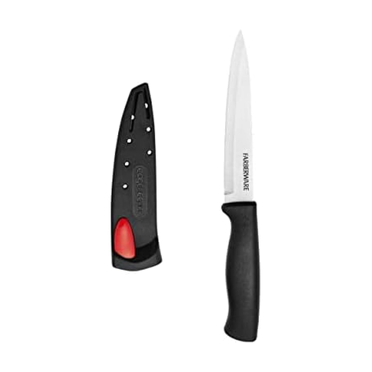 Farberware EdgeKeeper 5-Inch Santoku Knife with Sharpening Cover
