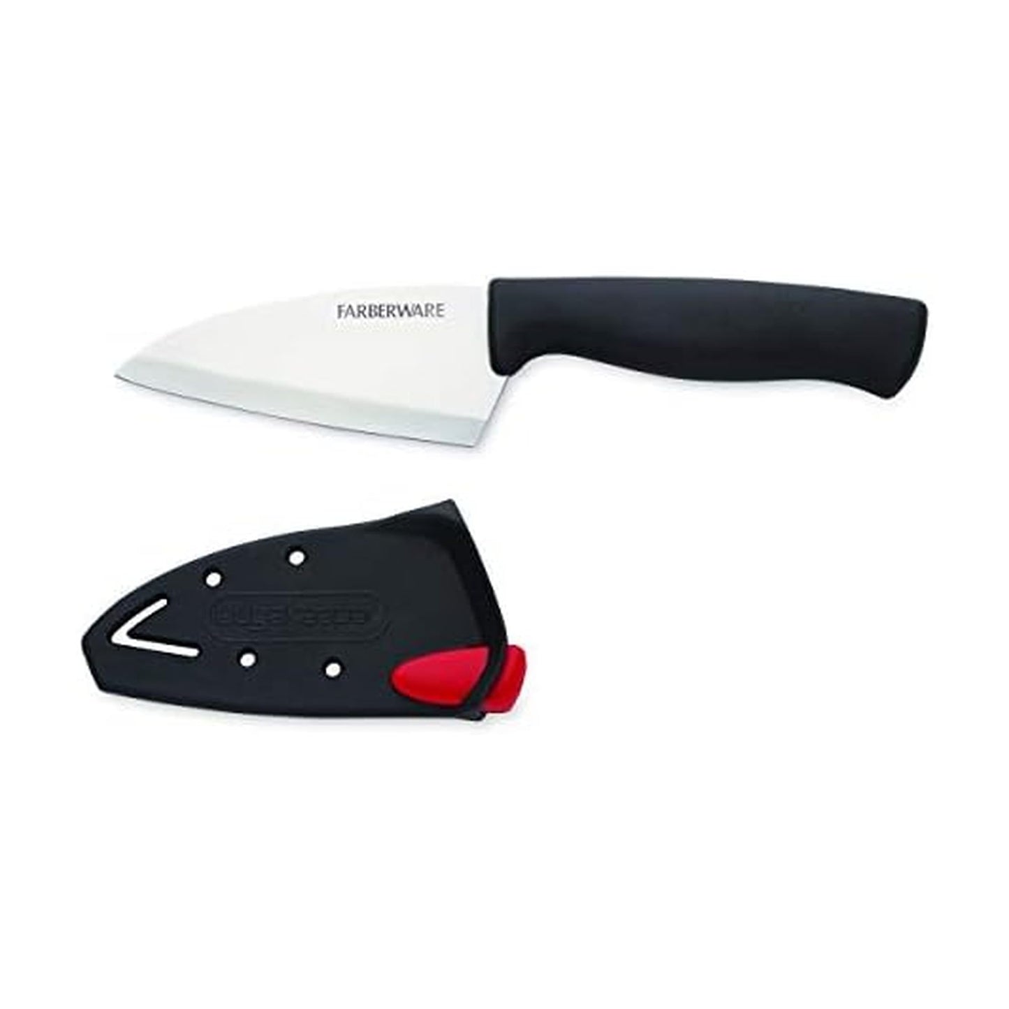 Farberware EdgeKeeper 5-Inch Santoku Knife with Sharpening Cover