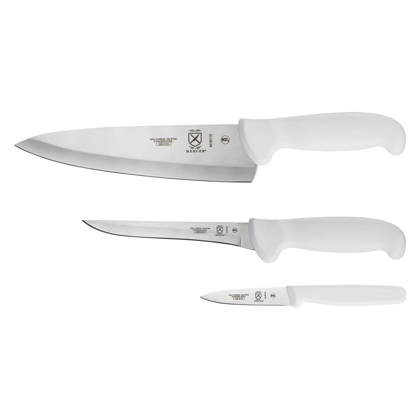 Mercer Culinary Ultimate White, 3 Inch Paring Knife