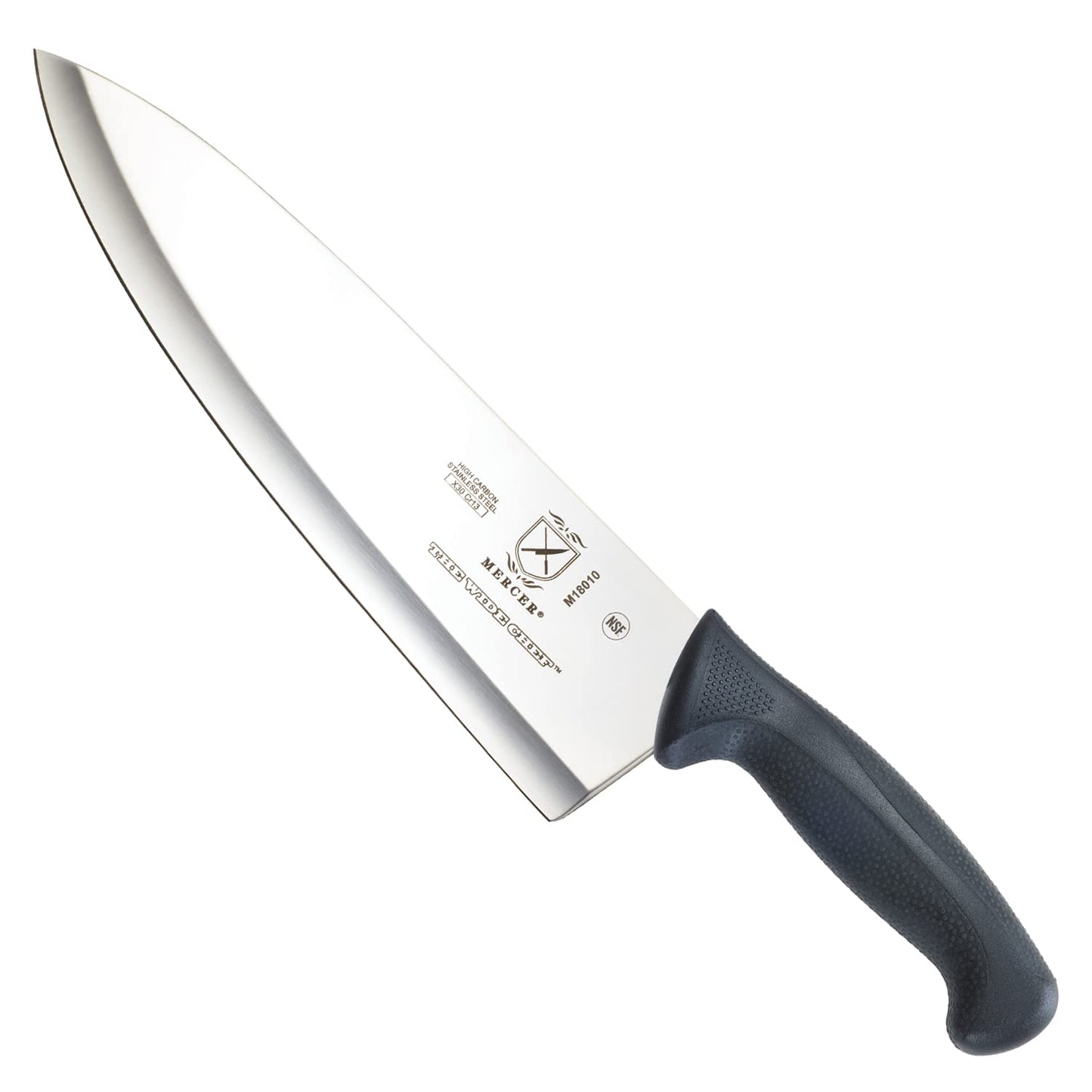 Mercer Culinary M23820 Millennia Black Handle, 6-Inch Curved, Boning Knife