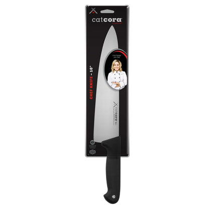 CAT CORA Offset Serrated Bread Knife, Professional 9-Inch German Steel Blade For Homemade Sourdough, Artisan Bread Slicing, or Cake Cutting, Ergonomic Soft-Grip Handle, NSF-Certified Kitchen Knife