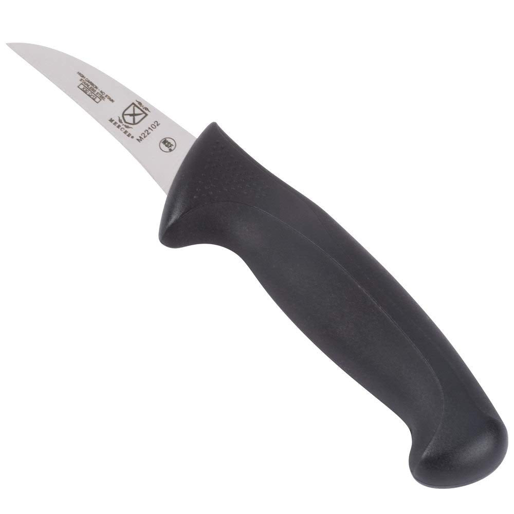 Mercer Culinary M23210 Millennia Black Handle, 10-Inch Wide Wavy Edge, Bread Knife