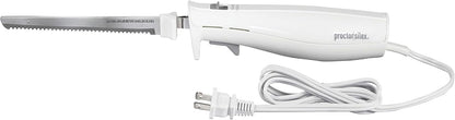 Proctor Silex Easy Slice Electric Knife With Serrated Stainless Steel Blade