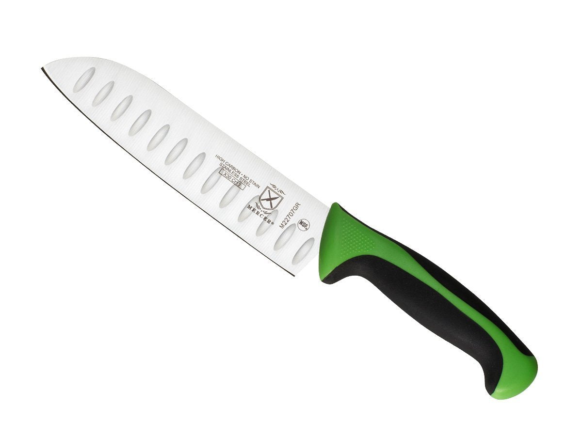 Mercer Culinary Millennia Colors 6-Inch Curved Boning Knife, Blue