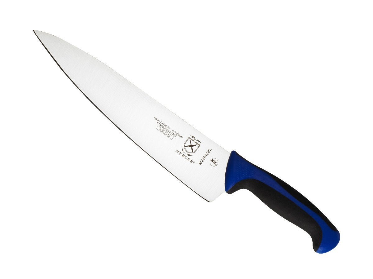 Mercer Culinary Millennia Colors 6-Inch Curved Boning Knife, Blue