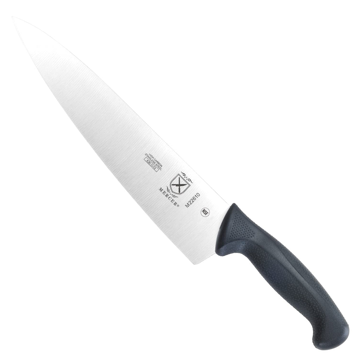Mercer Culinary M23820 Millennia Black Handle, 6-Inch Curved, Boning Knife