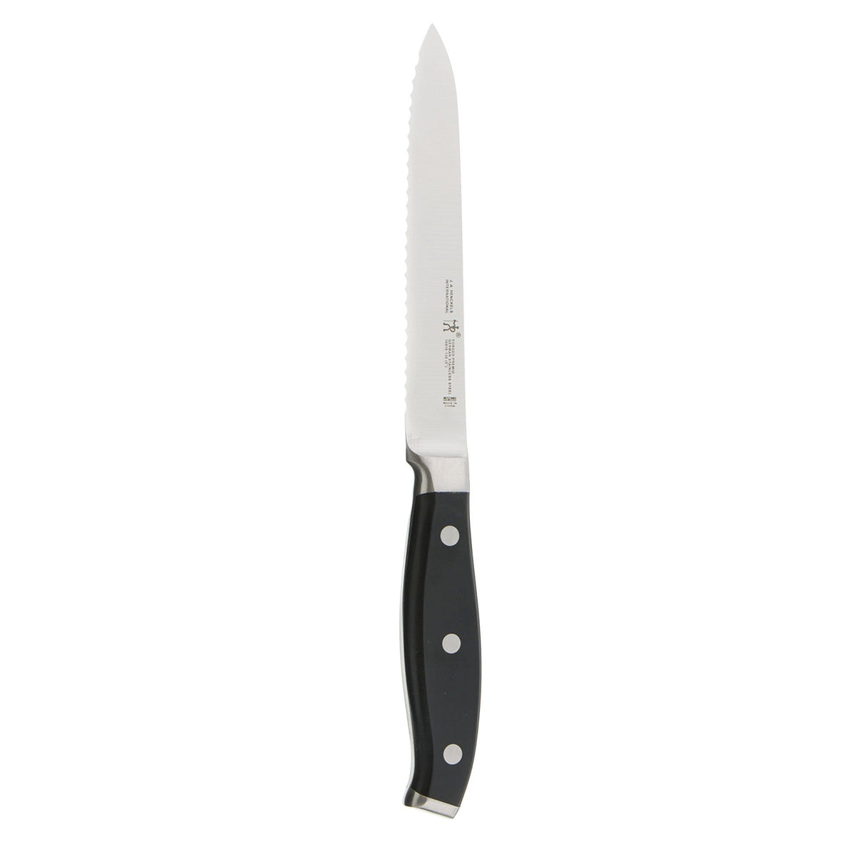 HENCKELS Forged Premio 5.5-inch Boning Knife, Black/Stainless Steel