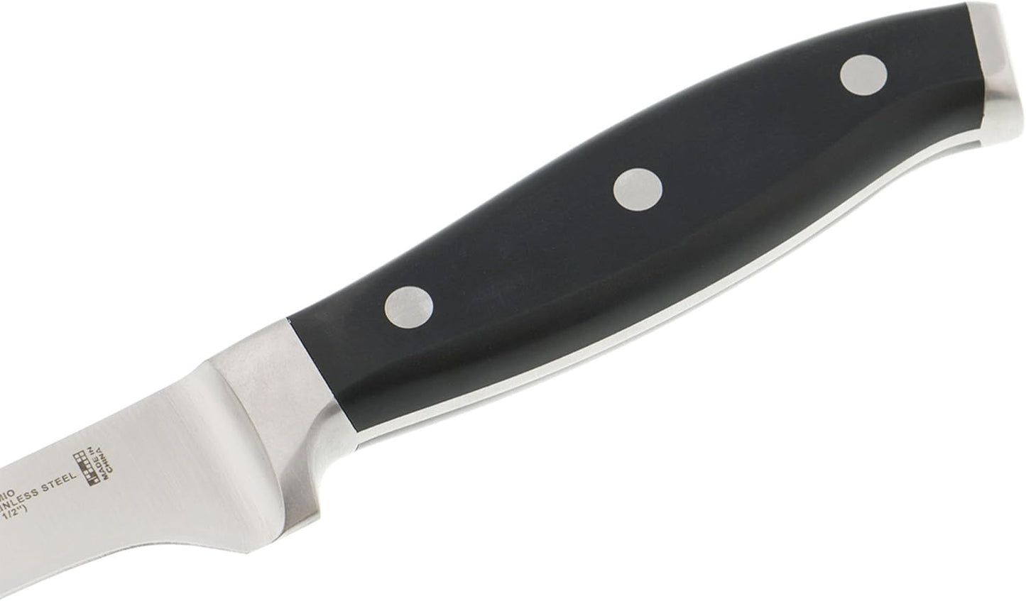 HENCKELS Forged Premio 5.5-inch Boning Knife, Black/Stainless Steel