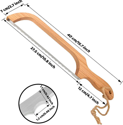 ROYOROYI Sourdough Bread Knife for Homemade Bread, 16-Inch Bread Slicer