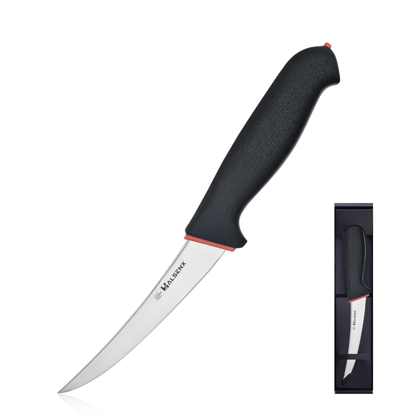 5" Boning Knife, Professional Meat Trimming with SoftGrip Handle