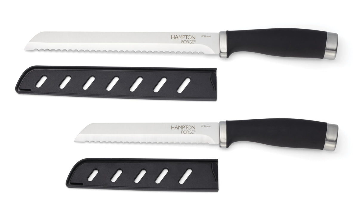 Hampton Forge Epicure 8 Inch Stainless Steel Bread Knife