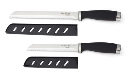 Hampton Forge Epicure 8 Inch Stainless Steel Bread Knife