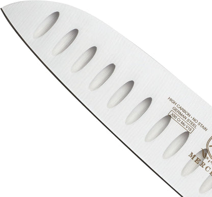 Mercer Culinary M20707 Genesis 7-Inch Santoku Knife,Black