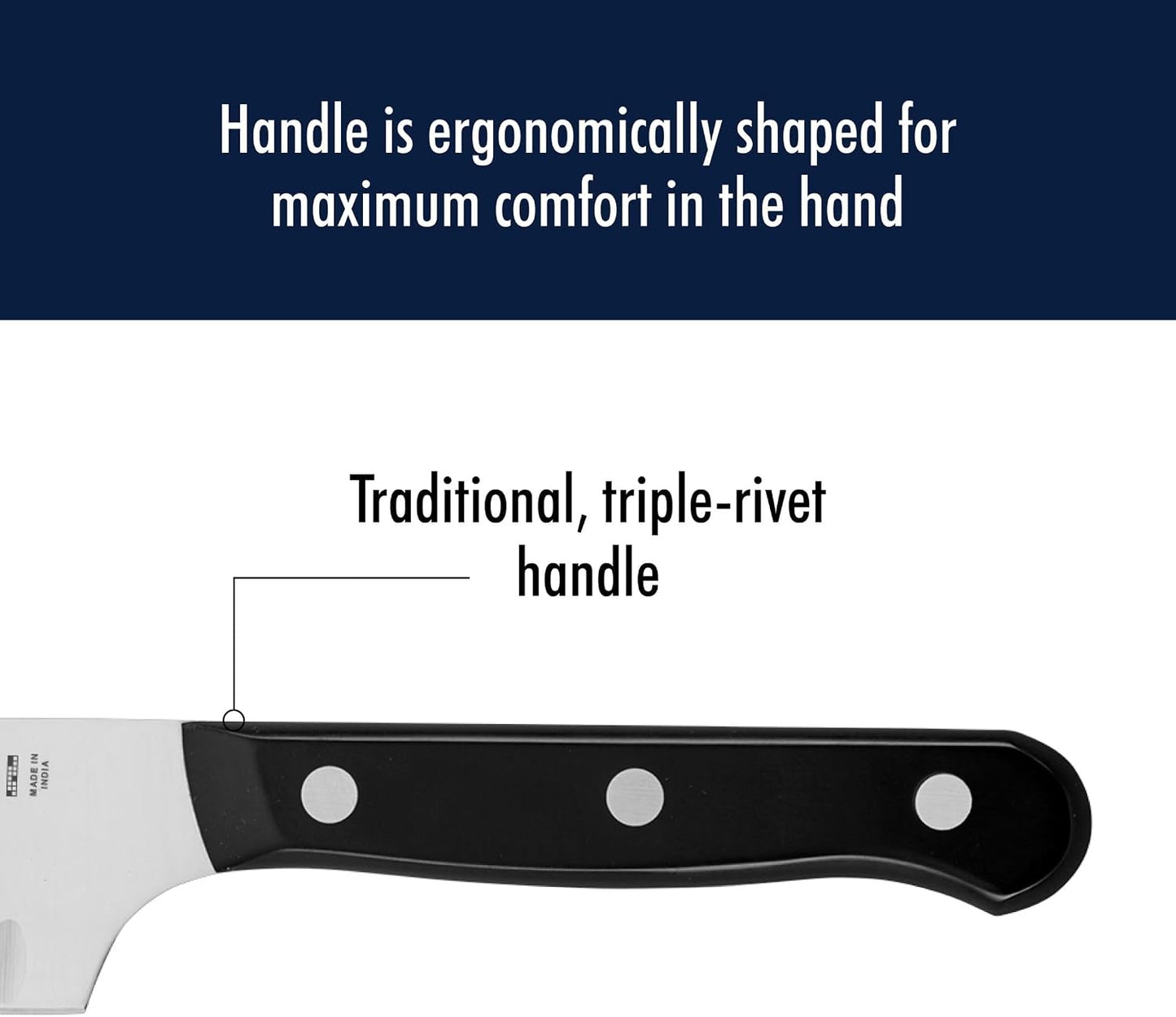 Henckels Solution 2-Pc Santoku Knife Set, Razor-Sharp, German Engineered