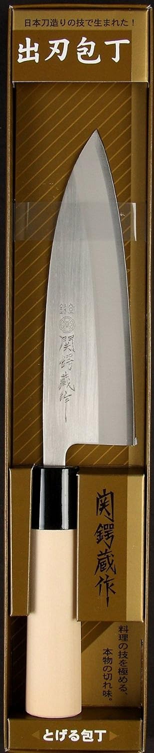 Japanese Paring Knife 4-Inch, High Carbon Stainless Steel Fruit Knife with Wooden Handle and Sheath, Small Utility Kitchen Knife for Peeling, Coring, Mincing, Made in Japan