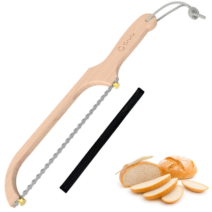 Serrated Bread Knife,9.6 Inch Razor Sharp Stainless Steel Blade with 5-Inch Handle, Best Bread Cutter for Slicing Sourdough, Bagels, Cakes & Homemade Artisan Bread