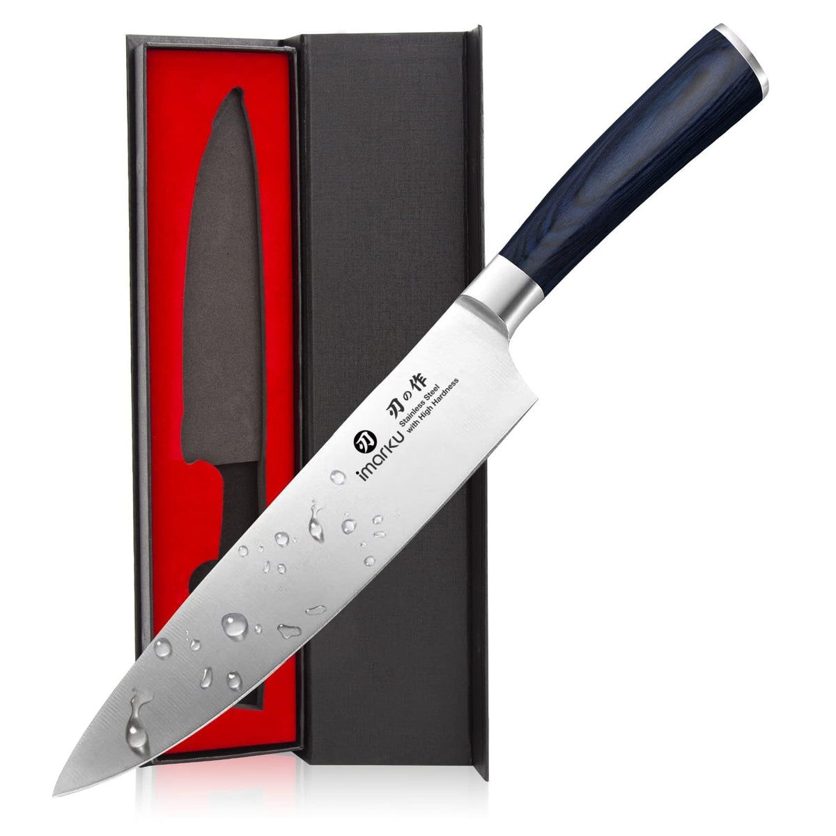 imarku Bread Knife 10 Inch: Japanese High Carbon Stainless Steel
