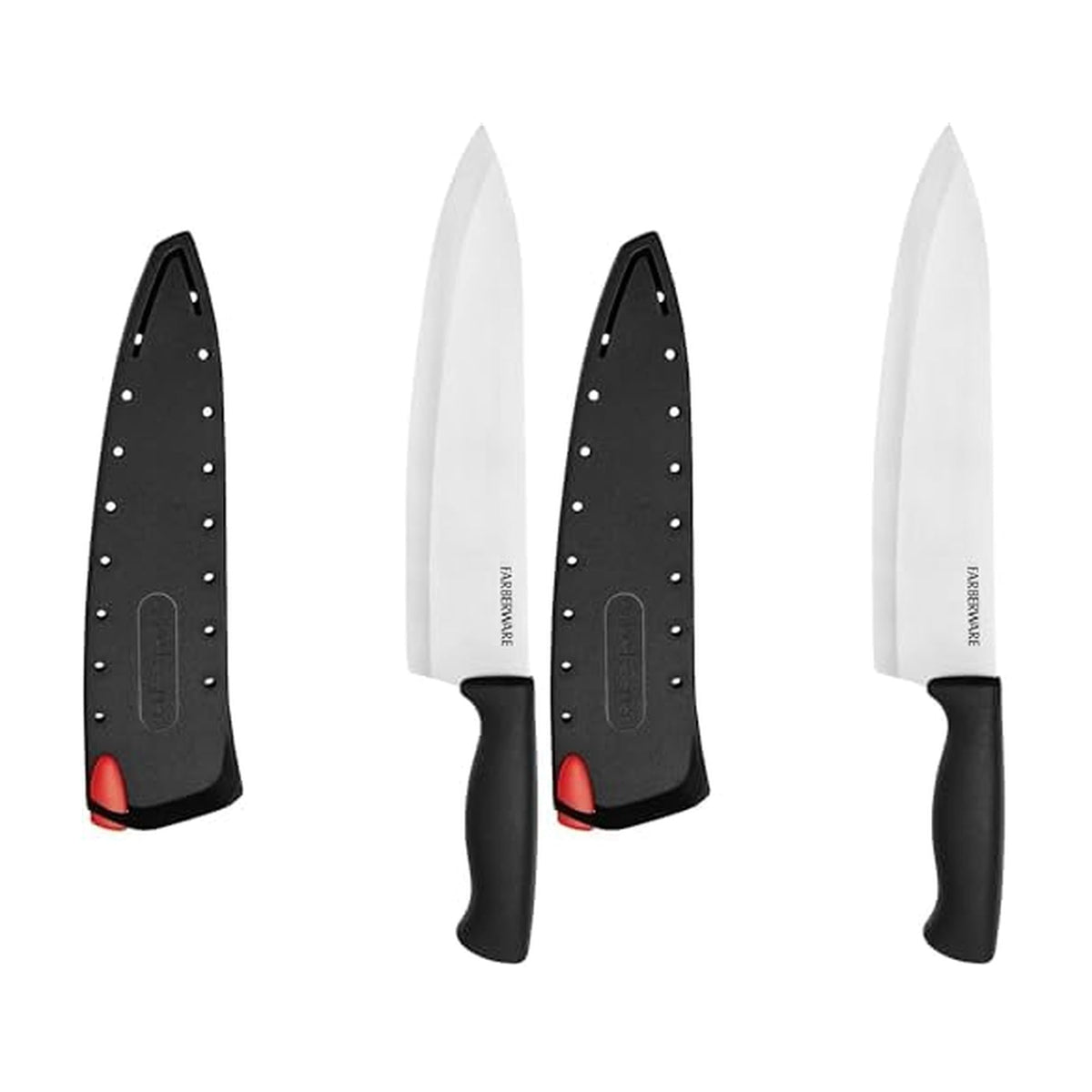 Farberware EdgeKeeper 5-Inch Santoku Knife with Sharpening Cover
