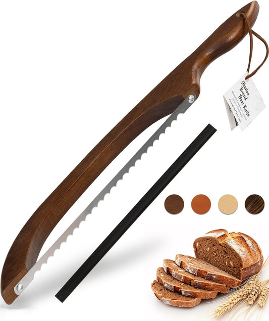 16.5" Bread Slicer, Sourdough Bread Knife for Homemade Bread