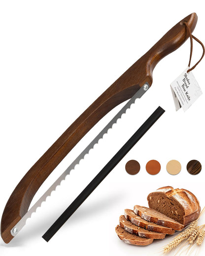 16.5" Bread Slicer, Sourdough Bread Knife for Homemade Bread