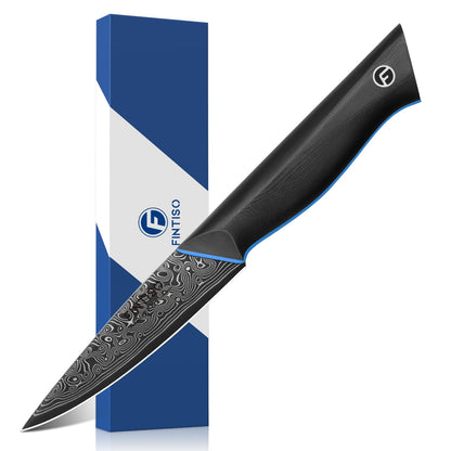 Santoku Knife 7 Inch, 67-Layer Damascus Steel Chef Knife with G10 Handle