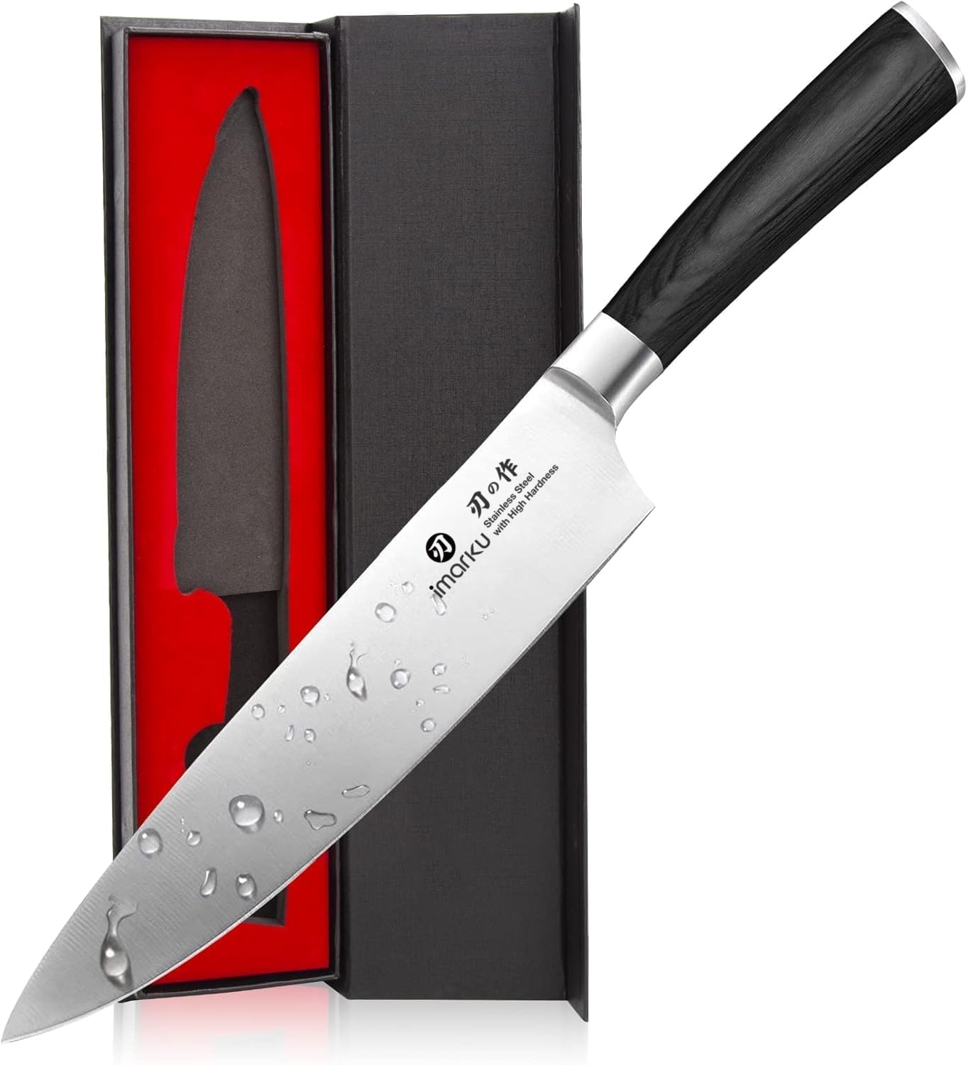 imarku Bread Knife 10 Inch: Japanese High Carbon Stainless Steel