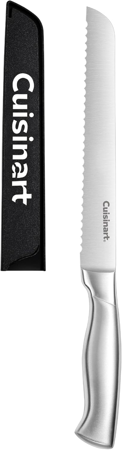 Cuisinart 8" Stainless Steel Bread Knife with Blade Guard